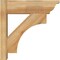 Ekena Millwork Westlake Rough Sawn Traditional Outlooker, Western Red Cedar, 6"W x 18"D x 18"H OUT06X18X18WTL01RWR - alternate 3